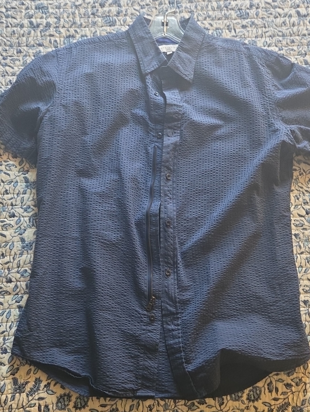 Teddy Stratford Seersucker Buttondown Size 3
